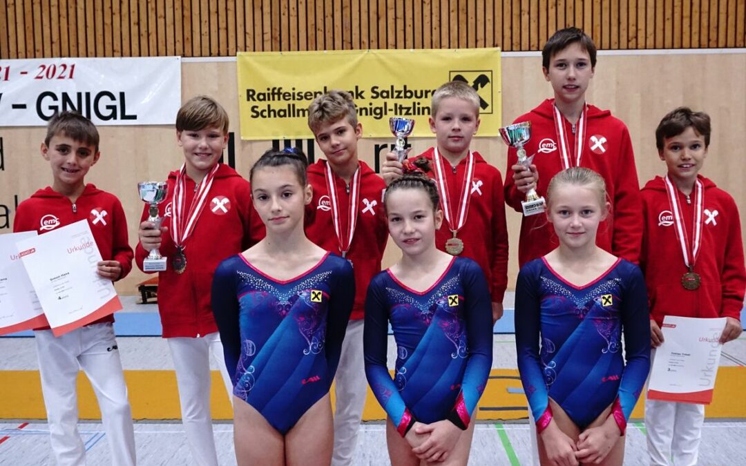 Gymnastics KunstturnerInnen starten in Wettkampfsaison