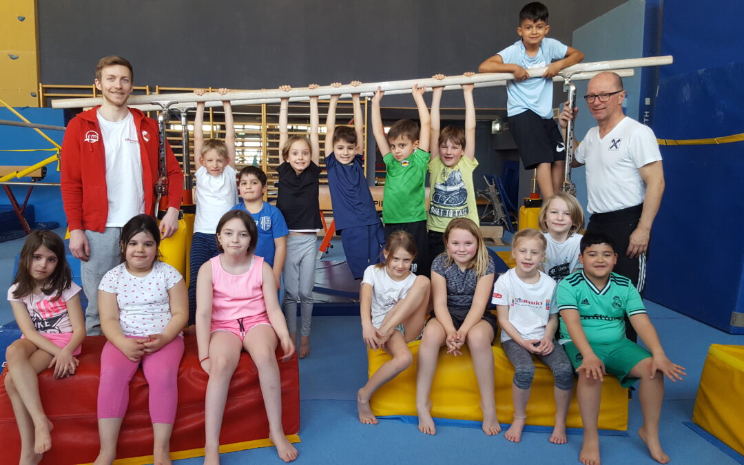 Gymnasticstrainer wieder in den Volksschulen 