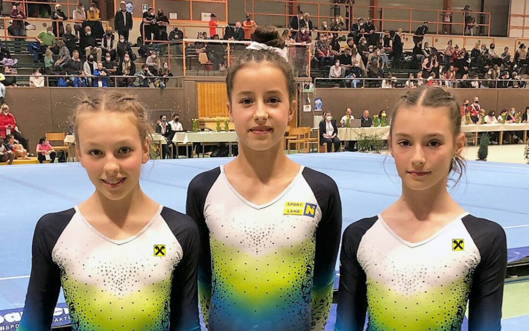 Gelungener Saisonstart der Kunstturnerinnen vom SV Gymnastics