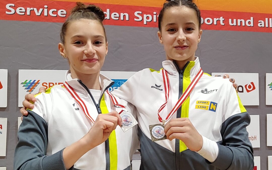 Silber und Bronze bei Österr. Jugend Meisterschaften