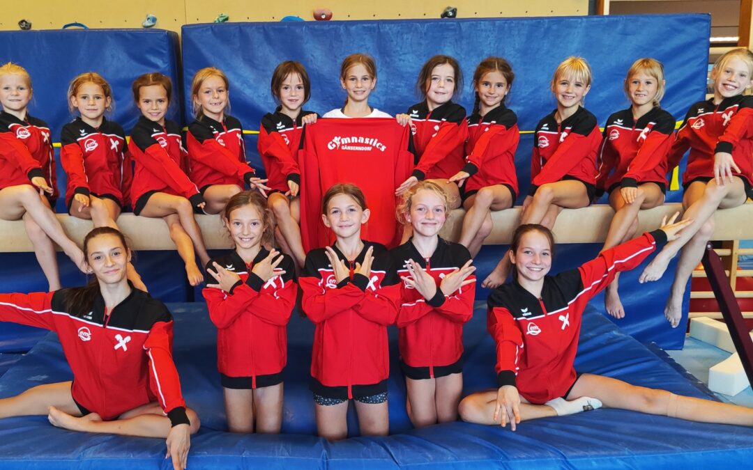 Tolle Leistungen des Gymnastics Kunstturnnachwuchs